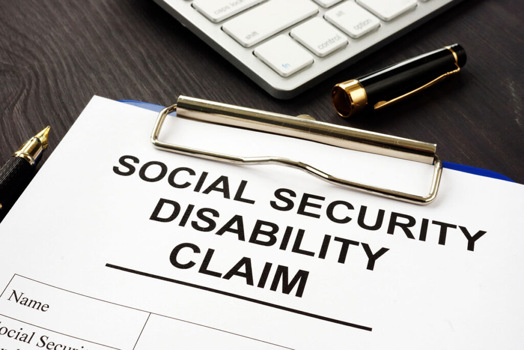 Social Security Disability Claim Form